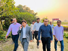 BDF Chayakunja Project Visit with Foreign Delegate